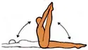Ejercicios abdominales antero-posteriores subumbilicales