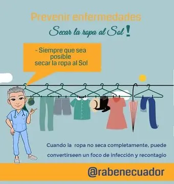 secado de ropa por coronavirus